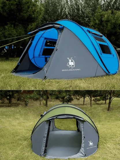 tente de camping 2 seconds 2 personnes