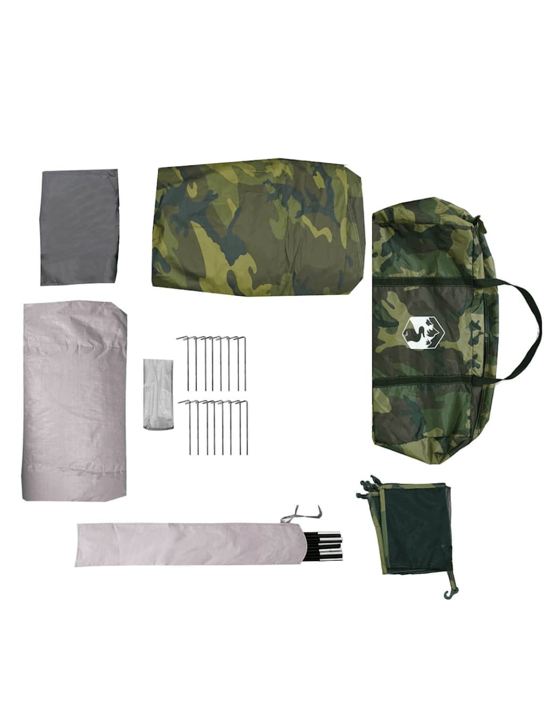 tente camouflage 6 personnes