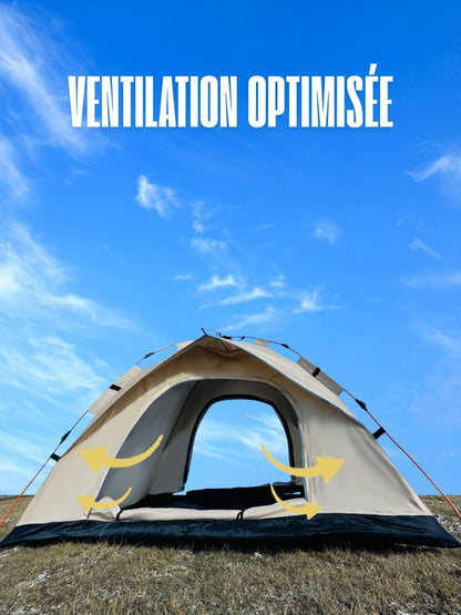 tente camping 4 places ouverture automatique