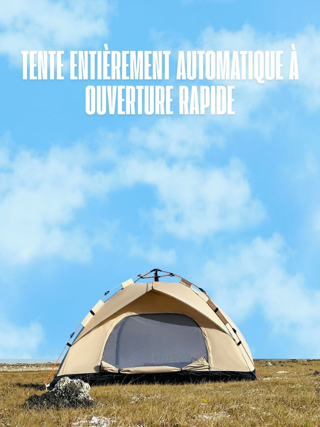 tente camping 4 places ouverture automatique