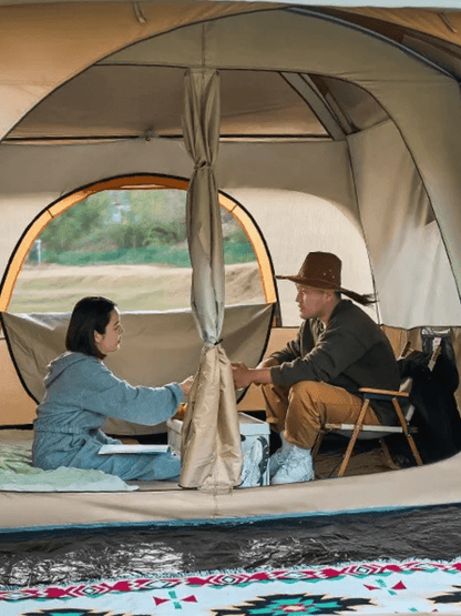 tente de camping 4 places 2 chambres