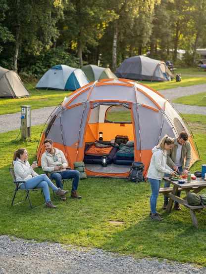 Tente De Camping en dome
