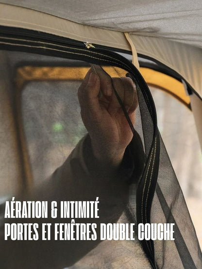 Tente de camping gonflable 4 personnes