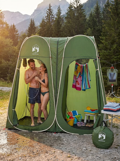 Tente de douche double pop up