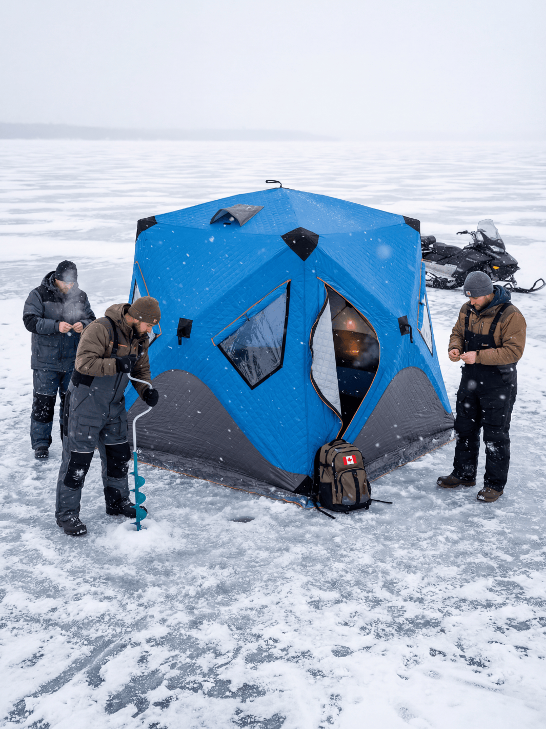 Tente de peche sur glace 4 personnes