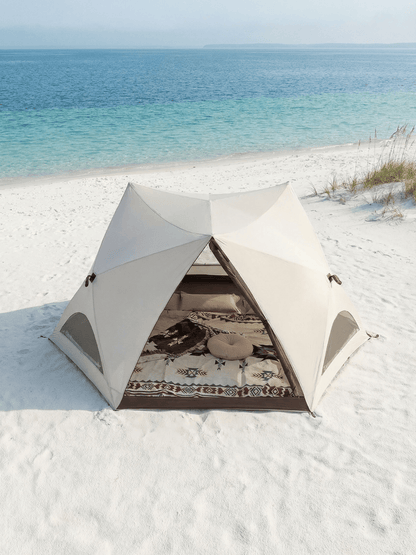 Tente de plage familiale