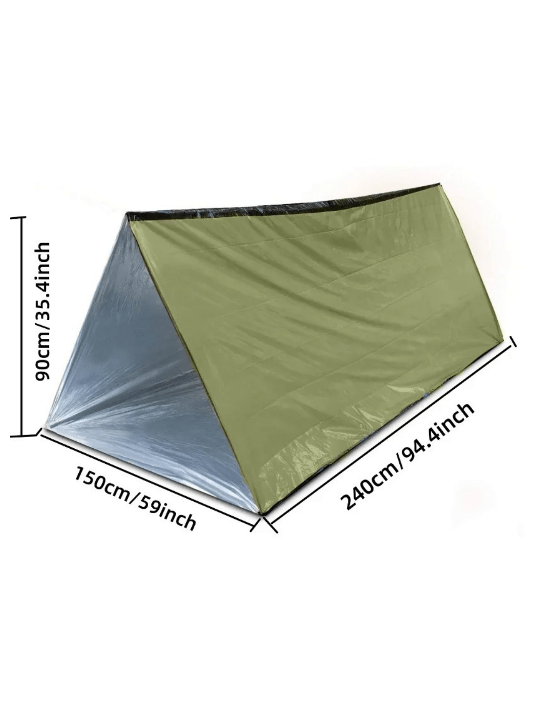tente de survie militaire anti-hypothermie