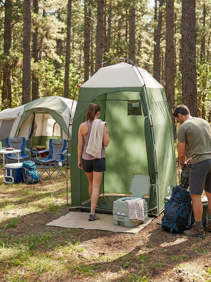 Tente de toilette camping portable
