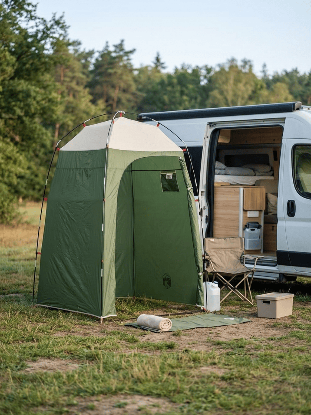 Tente de toilette camping portable