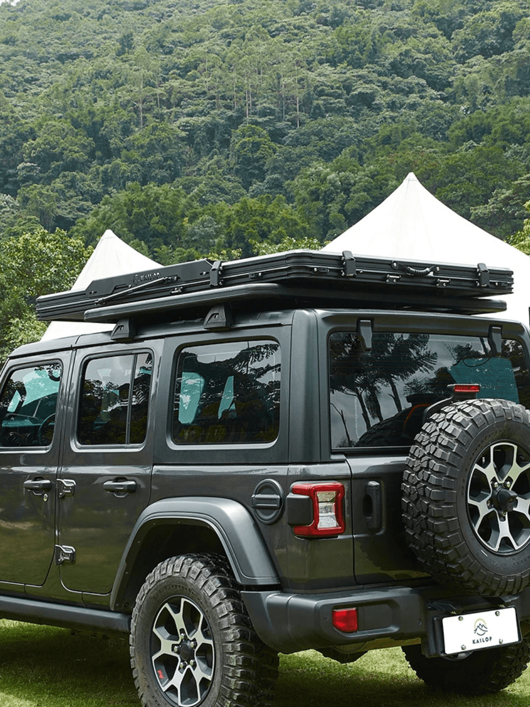 tente de toit aluminium 3 personnes