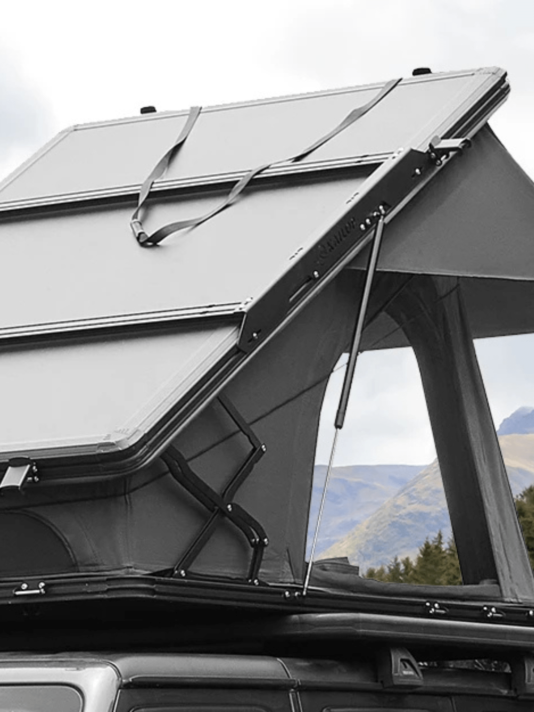 tente de toit aluminium 3 personnes