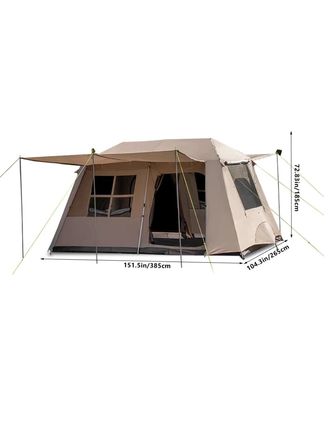 tente familiale de camping 8 personnes