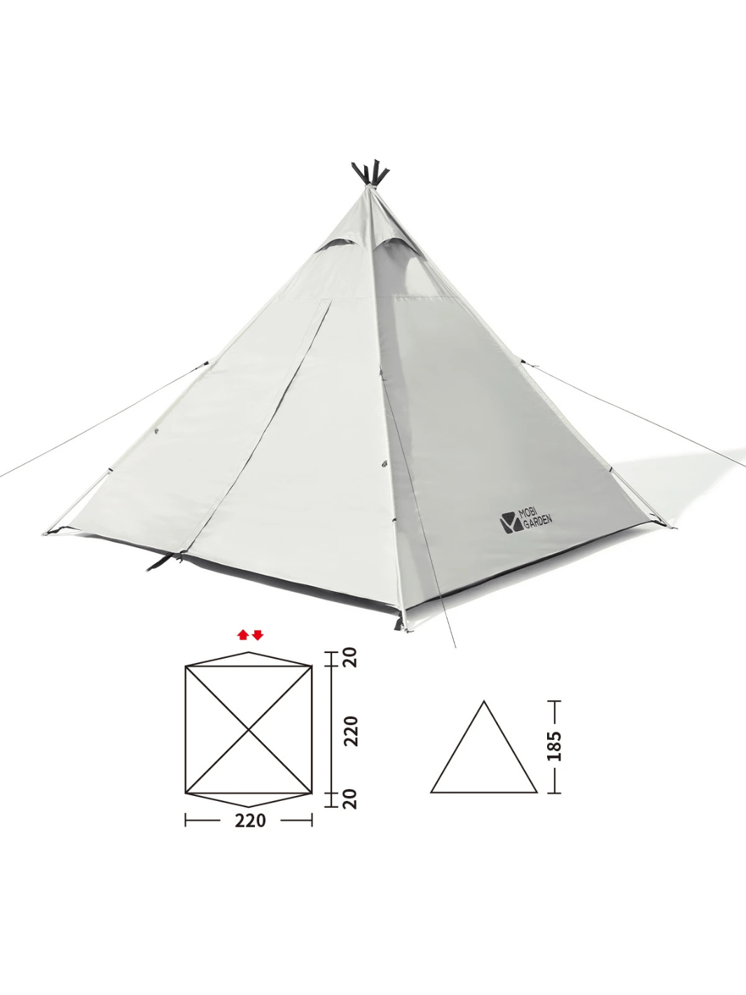 tente indienne tipi