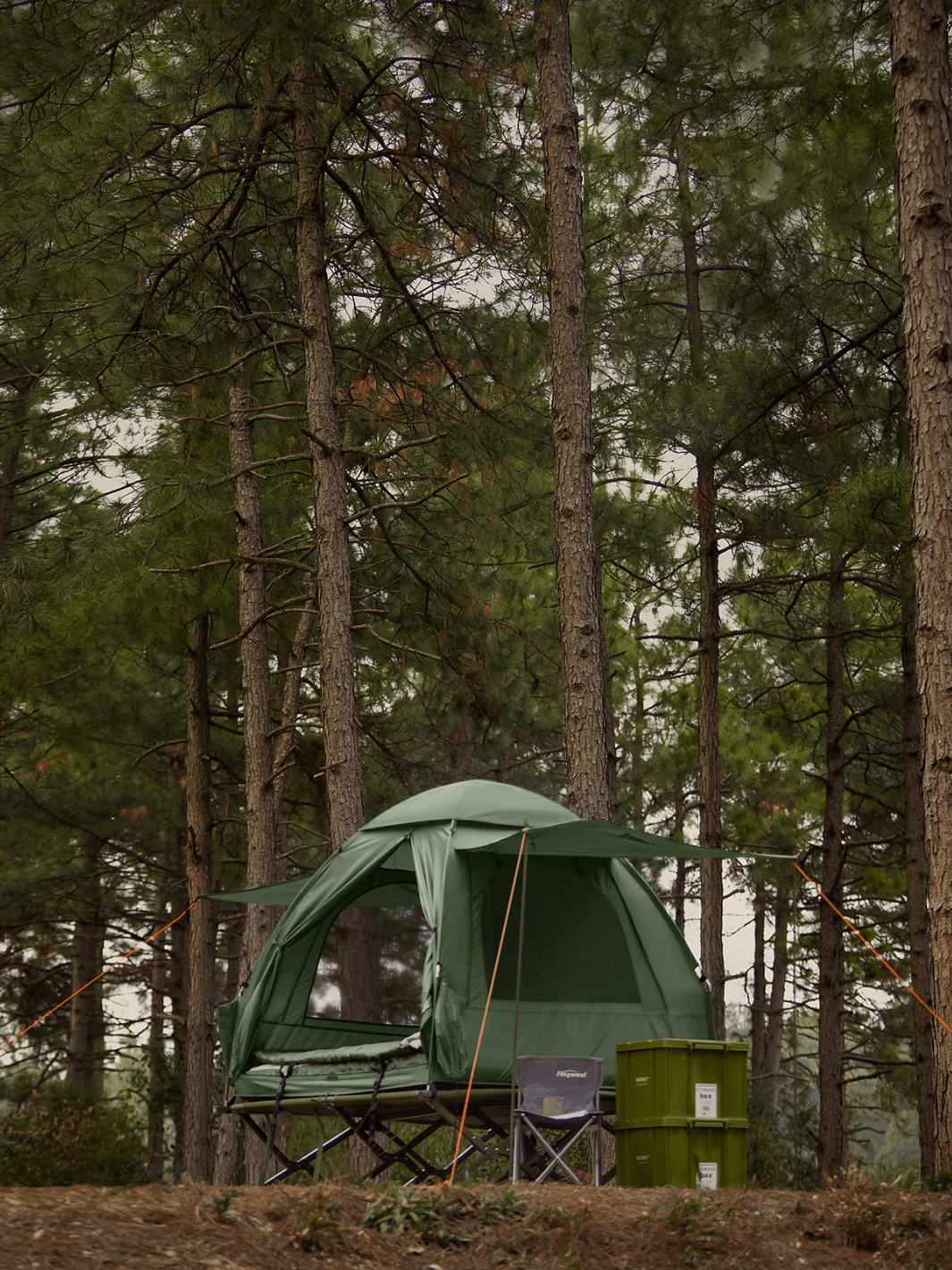 Tente lit de camp 2 personnes