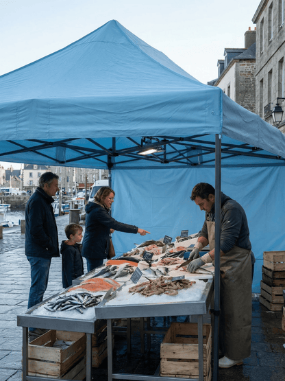 Tente pour les marchés