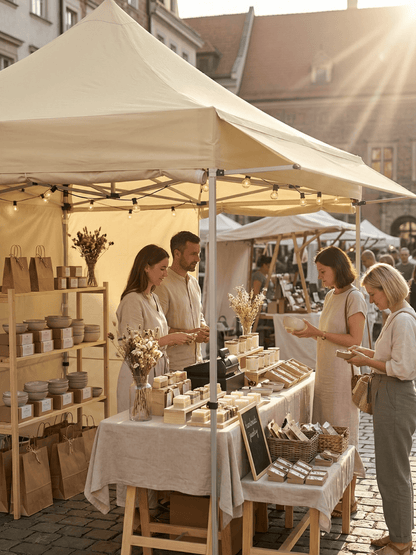 Tente pour les marchés