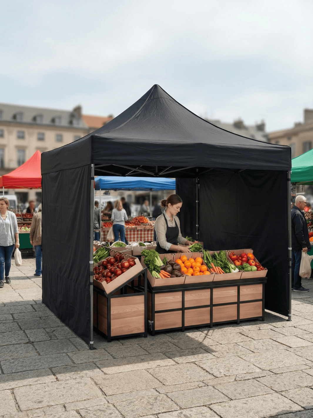 Tente pour les marchés