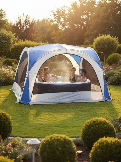 Tente pour piscine et jardin