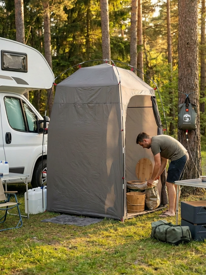 Tente pour toilette camping imperméable