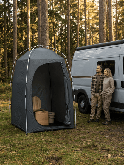 Tente pour toilette camping imperméable