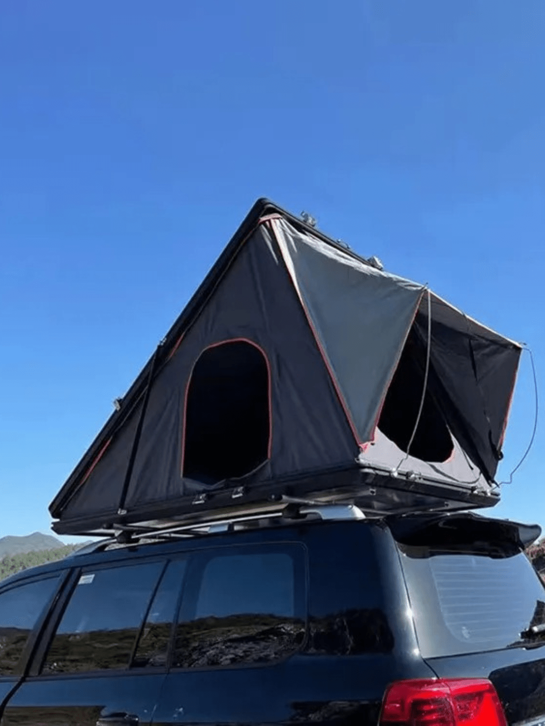 tente pour toit de voiture semi-automatique