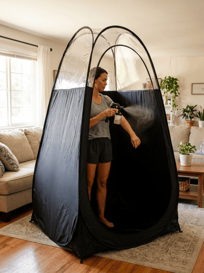 Tente spray tan professionnelle pop-up