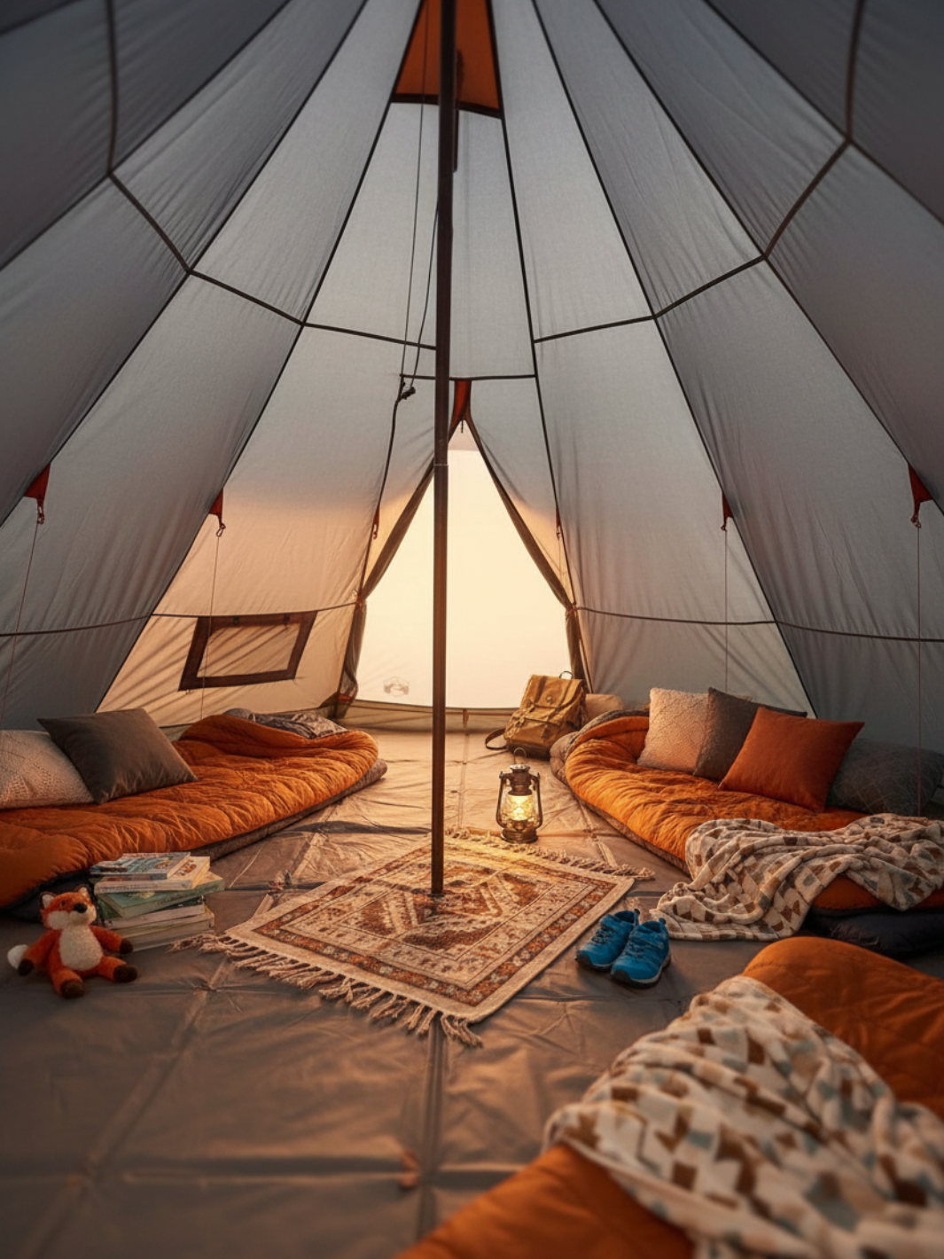 Tente tipi familiale