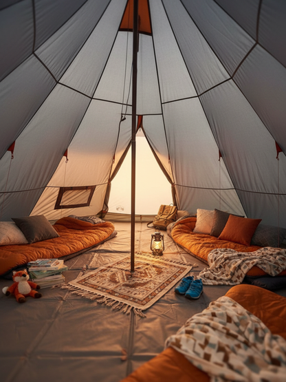 Tente tipi familiale