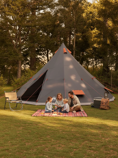 Tente tipi familiale