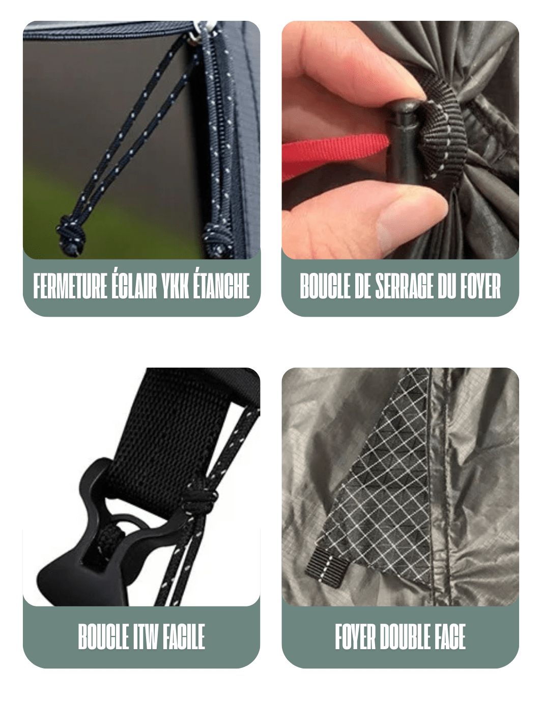 tente trekking fresh and black ultra légère