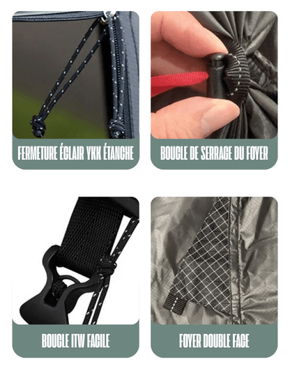 tente trekking fresh and black ultra légère