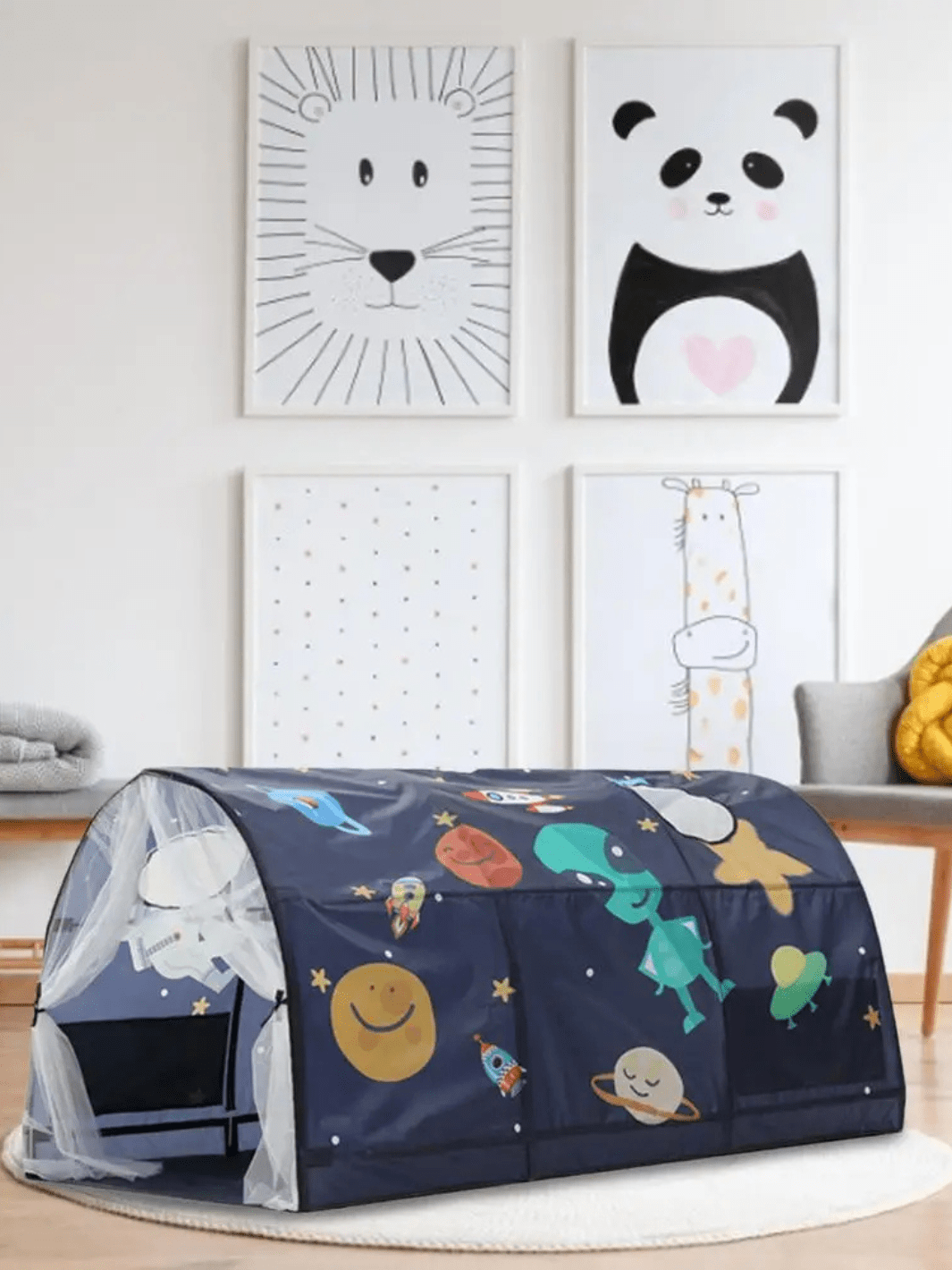 tente tunnel enfant
