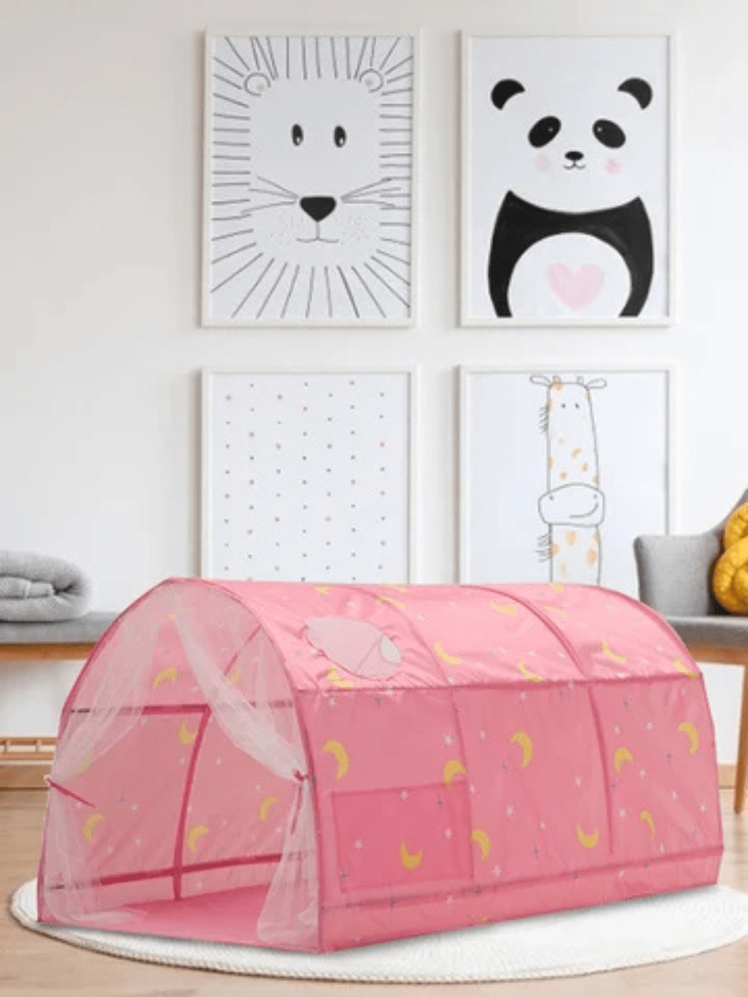 tente tunnel enfant