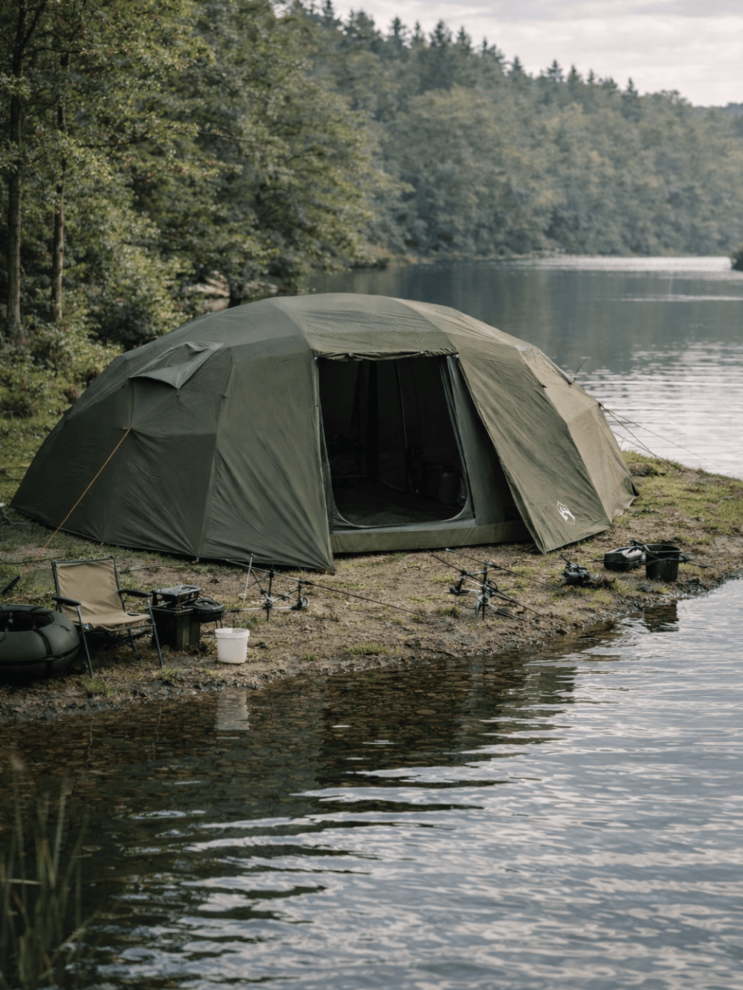 Toile de tente pour la pêche 7 places