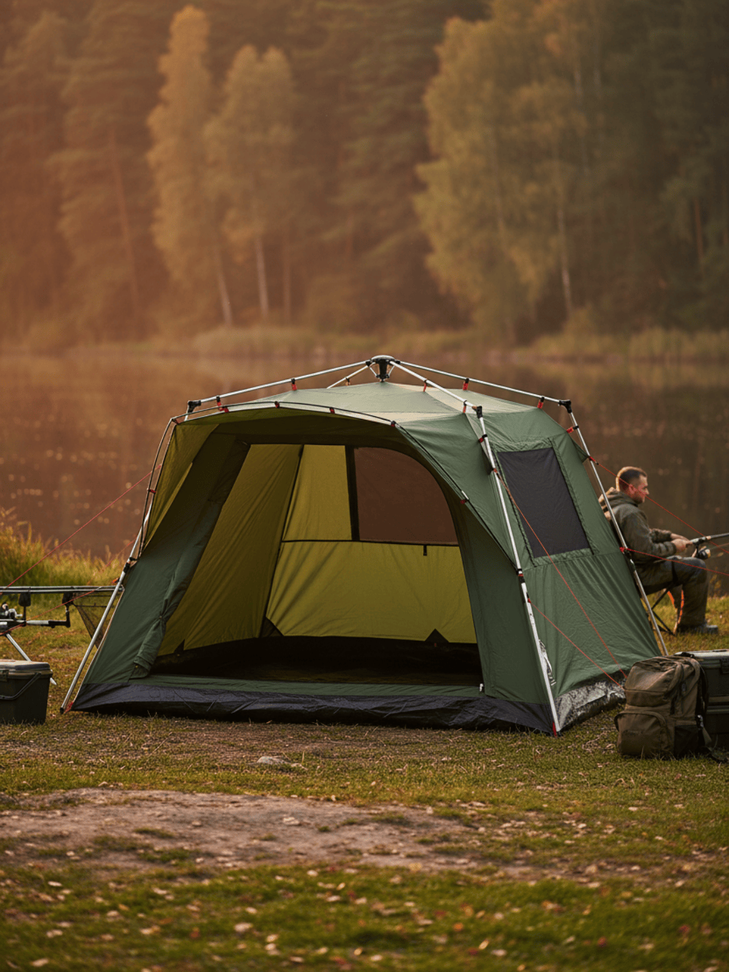Tonnelle pêche carpe 4 personnes